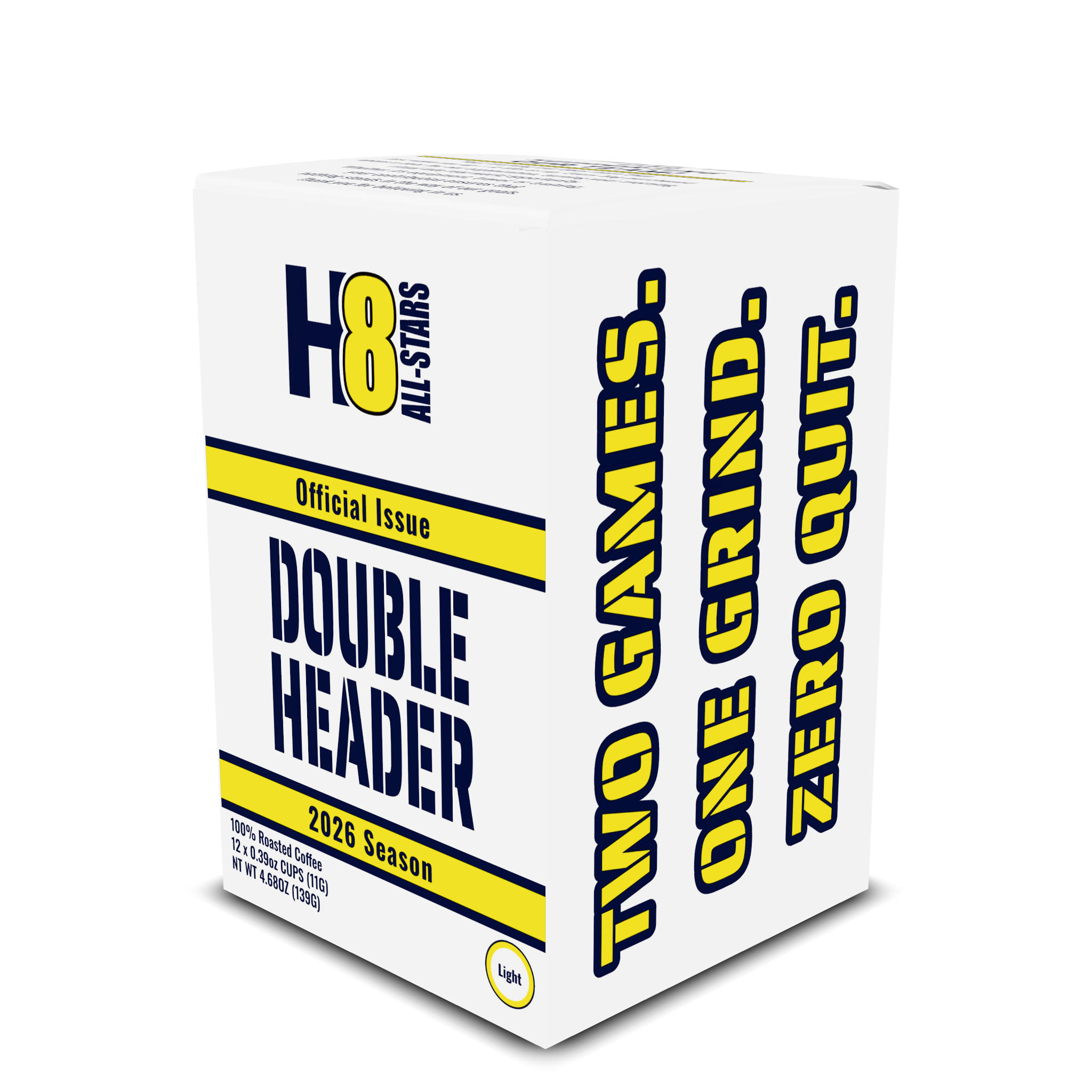 Hectic 8 DEMO - Light Roast Coffee Pods