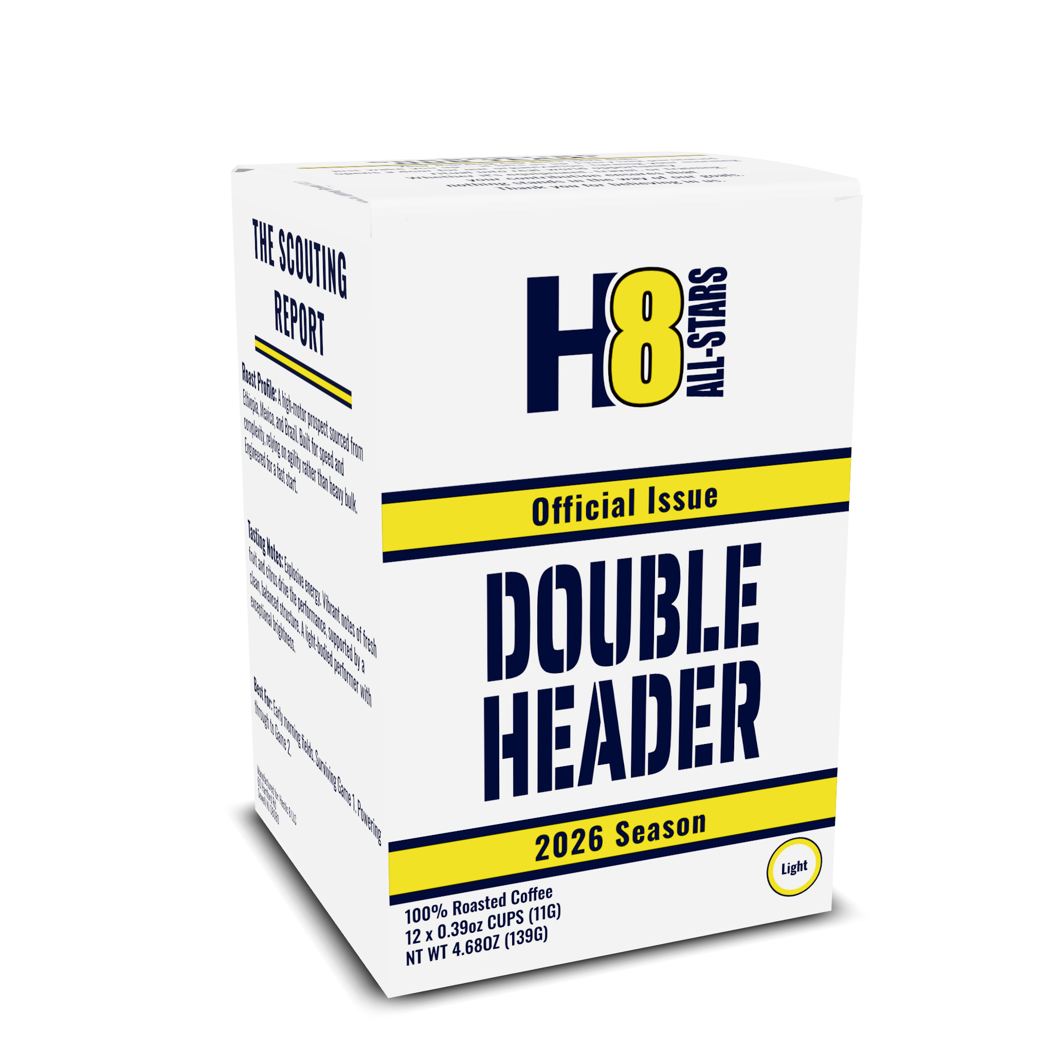 Hectic 8 DEMO - Light Roast Coffee Pods