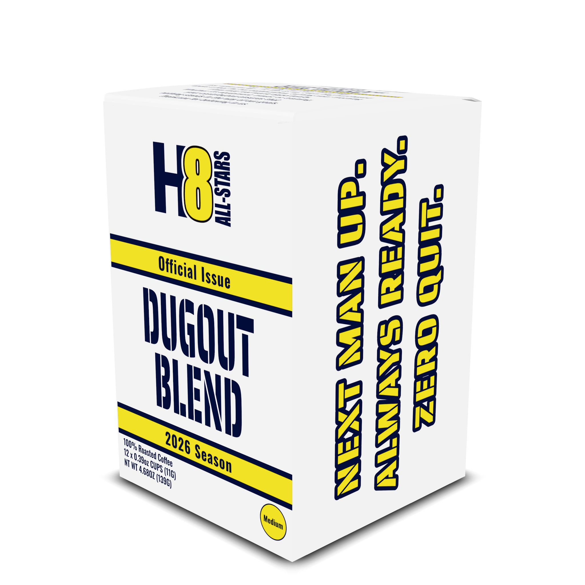 Hectic 8 DEMO - Medium Roast Coffee Pods