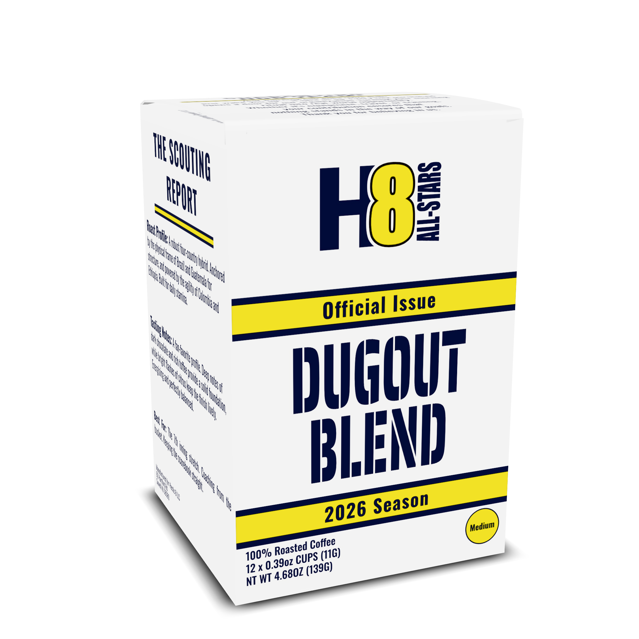 Hectic 8 DEMO - Medium Roast Coffee Pods